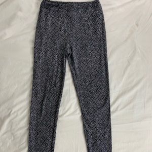 Black & White LulaRoe Leggings